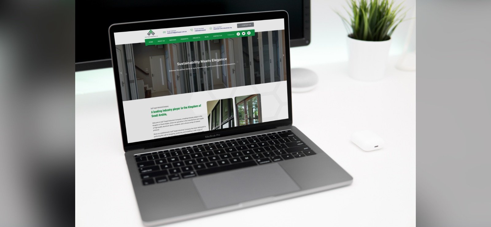 An industrial manufacturer positioned as a leader in its category