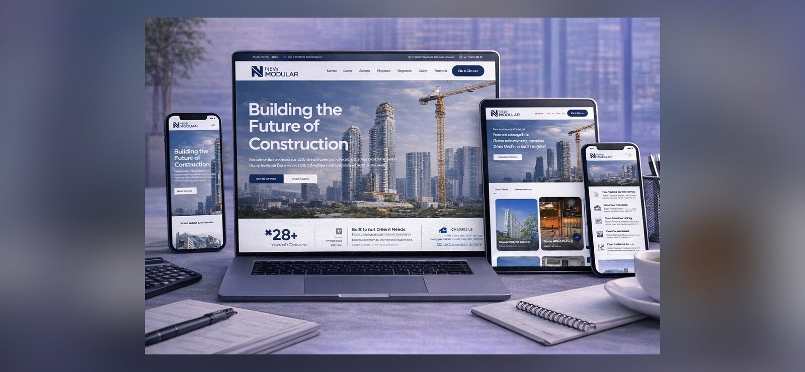 A modular construction entrant given a brand, a site and the system behind it