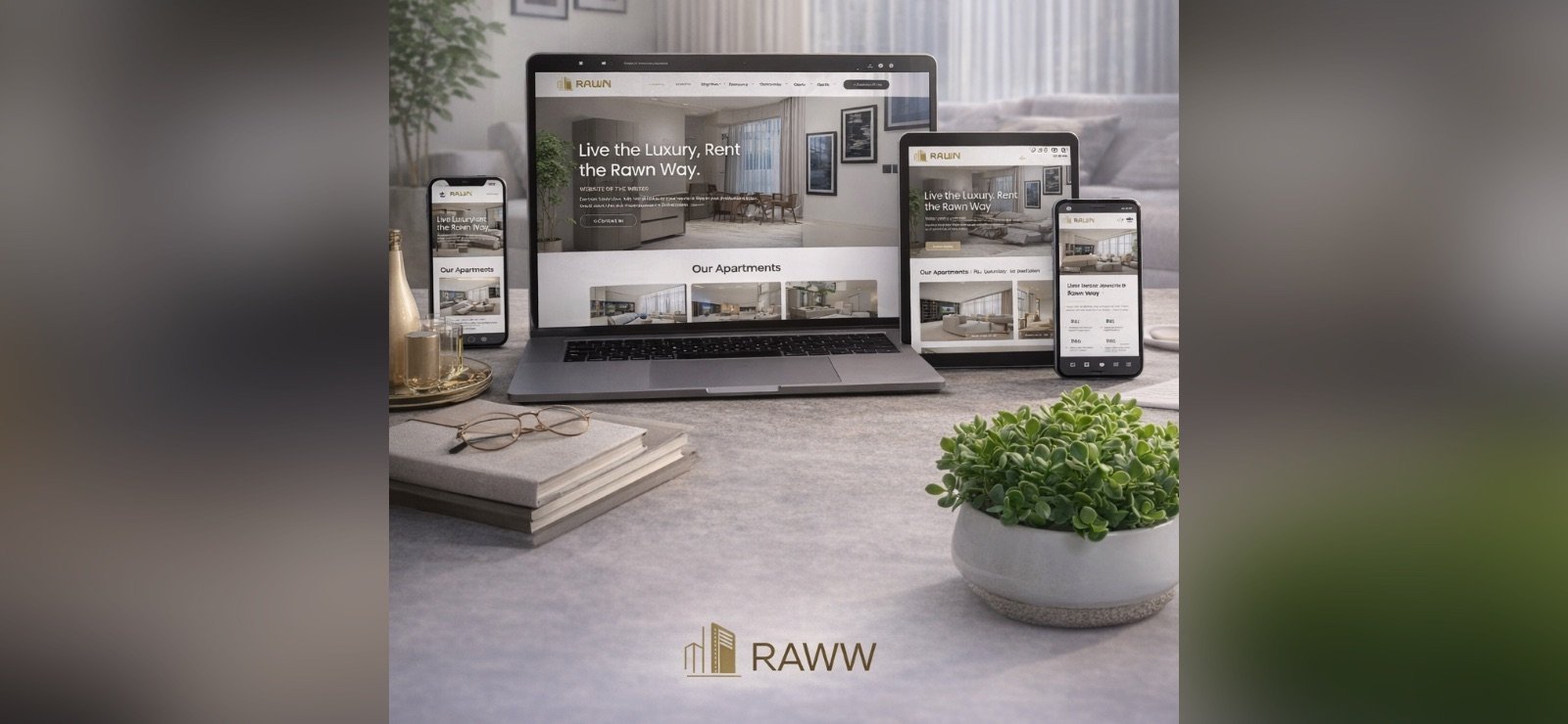 A furnished-apartments brand given a site people can actually book from