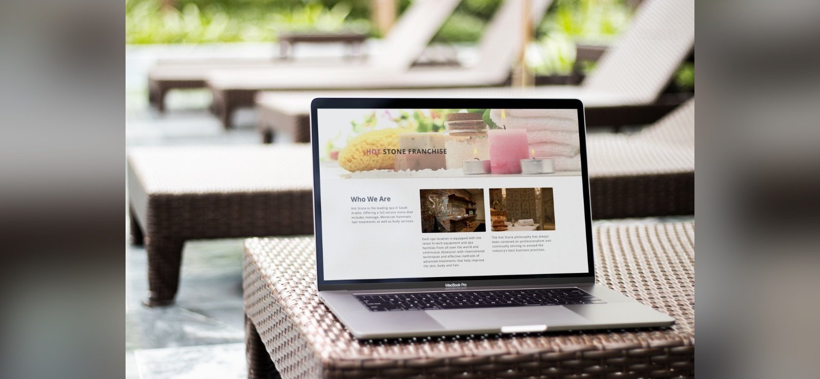 A spa given a site that sells the room before the booking